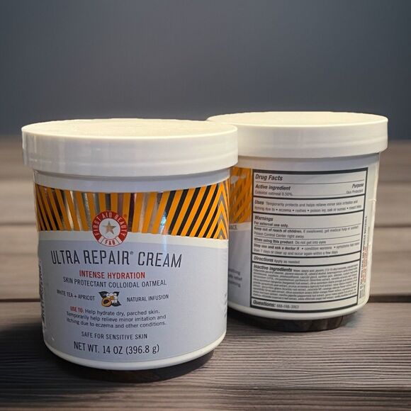 First Aid Beauty FAB Ultra Repair Cream 14oz JUMBO Choose Scent Intense Hydrat.. - Picture 6 of 6